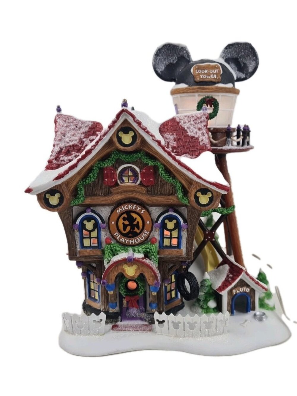 Department 56 "Mickeys North Pole Holiday House" 56759 Christmas Building